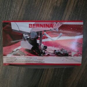 Bernina Three Sole Walking Foot with Seam Guide 008969.72.00 Swiss Made Set